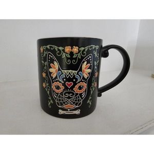 Frenchie French Bulldog Coffee Mug Day Of The Dead 20 Oz. 5 available